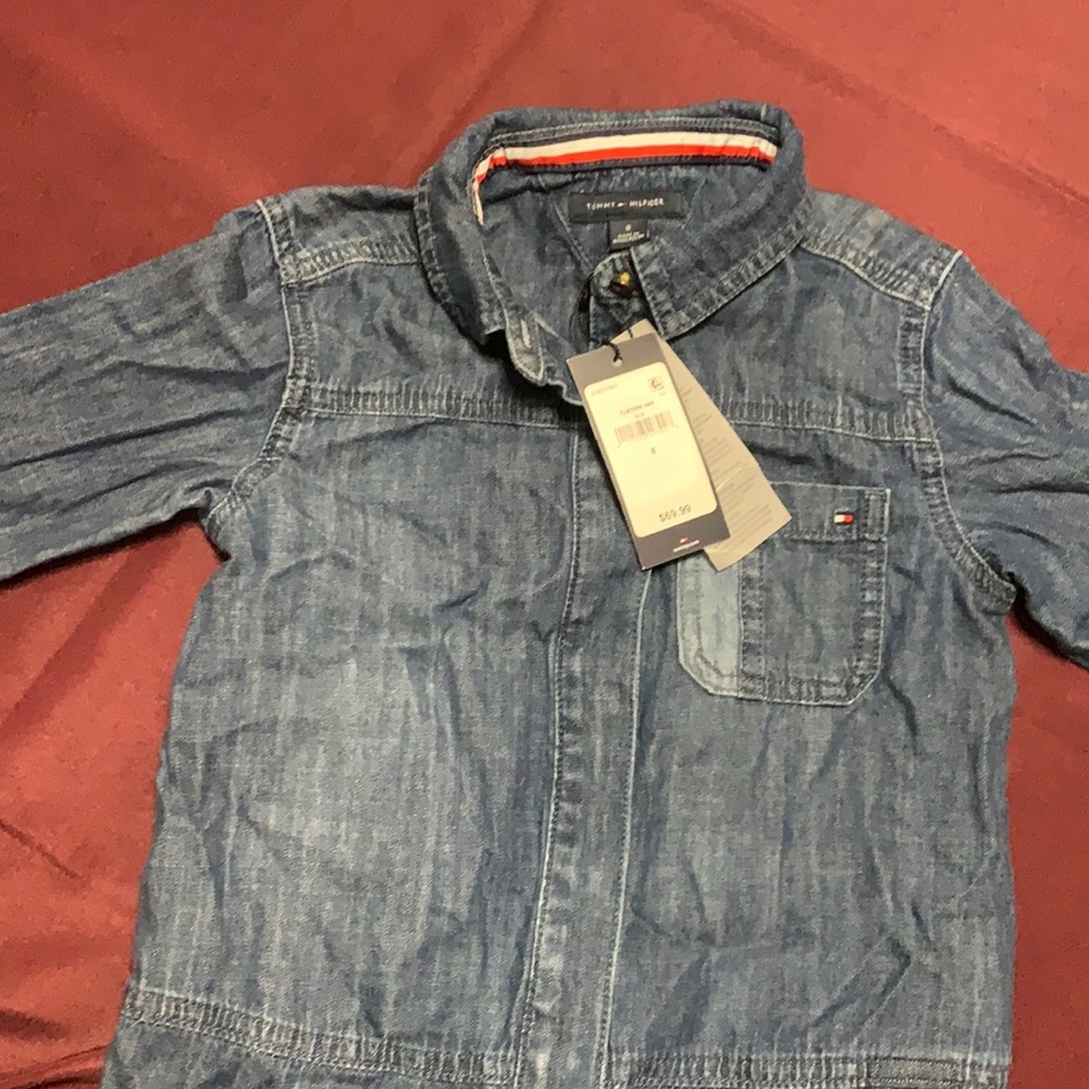 Girls Tommy one piece jumpsuit